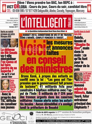 L’intelligent d’Abidjan N° 4026