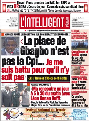L’intelligent d’Abidjan N° 4027