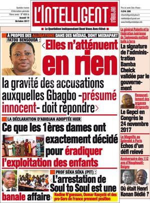 L’intelligent d’Abidjan N° 4038