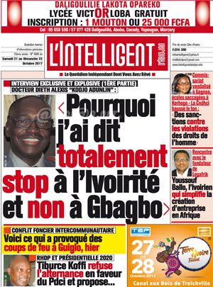 L’intelligent d’Abidjan N° 4040