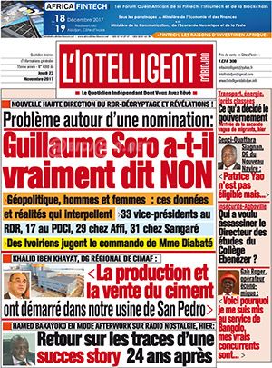 L’intelligent d’Abidjan N° 4060
