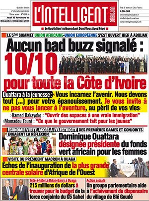 L’intelligent d’Abidjan N° 4066