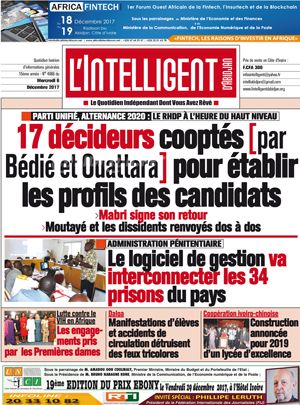 L’intelligent d’Abidjan N° 4068