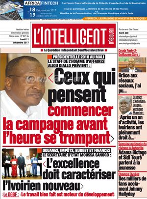 L’intelligent d’Abidjan N° 4071