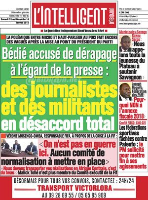 L’intelligent d’Abidjan N° 4097