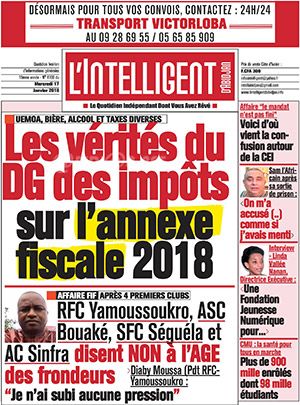 L’intelligent d’Abidjan N° 4100