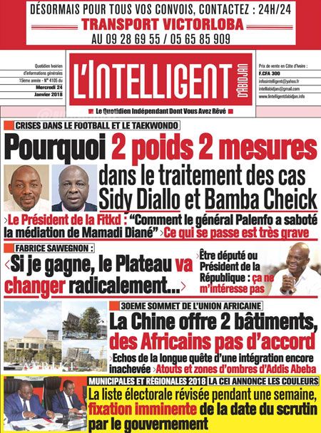 L’intelligent d’Abidjan N° 4105