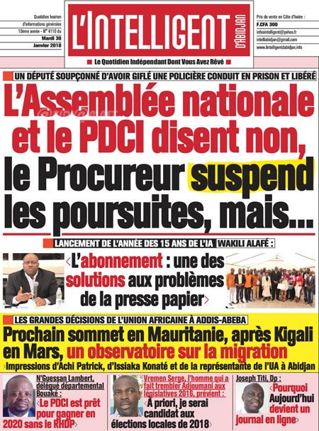 L’intelligent d’Abidjan N° 4110