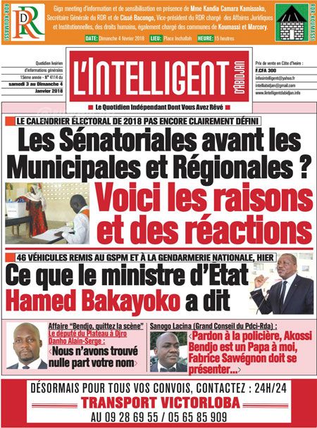 L’intelligent d’Abidjan N° 4114