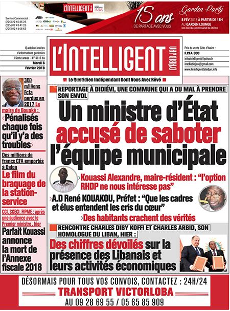 L’intelligent d’Abidjan N° 4116