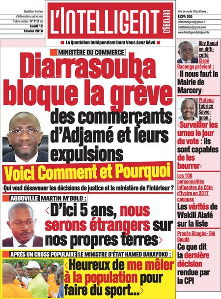 L’intelligent d’Abidjan N° 4121