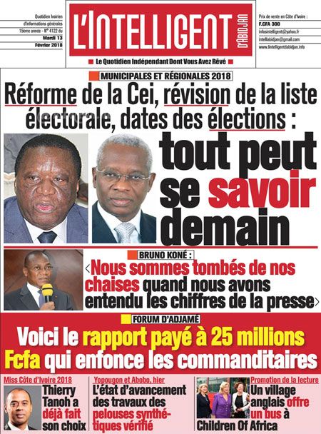L’intelligent d’Abidjan N° 4122