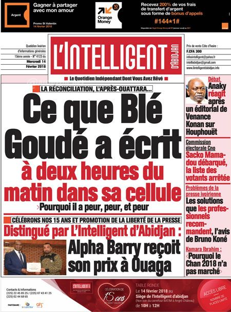 L’intelligent d’Abidjan N° 4123
