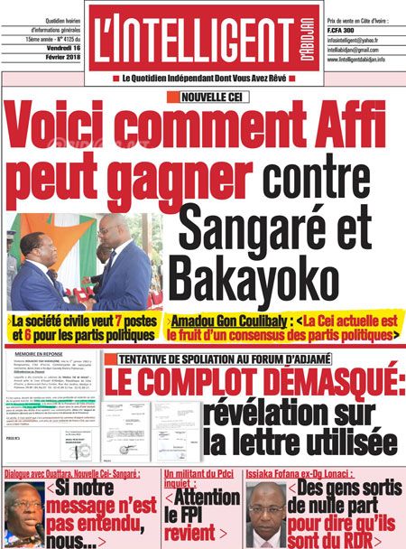 L’intelligent d’Abidjan N° 4125