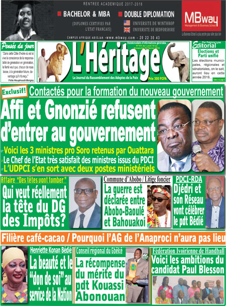 L’Héritage N° 101