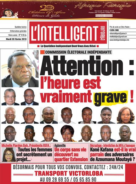 L’intelligent d’Abidjan N° 4128