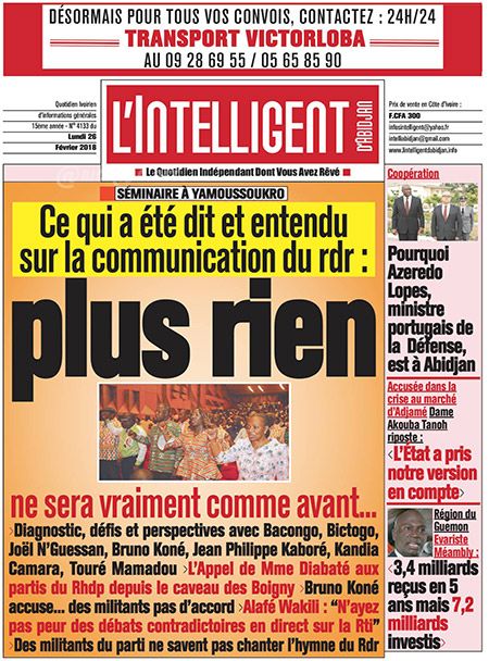 L’intelligent d’Abidjan N° 4133