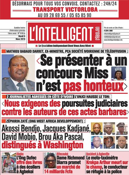 L’intelligent d’Abidjan N° 4140
