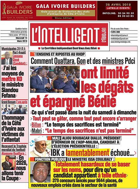 L’intelligent d’Abidjan N° 4145