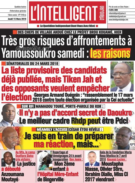 L’intelligent d’Abidjan N° 4146