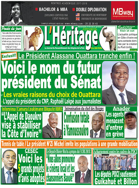 L’Héritage N° 105