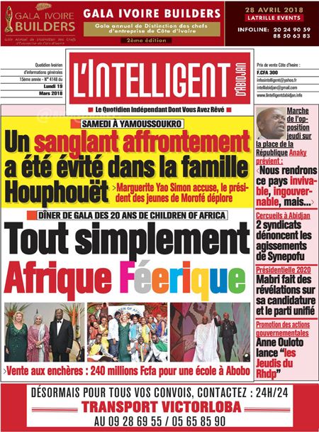 L’intelligent d’Abidjan N° 4148