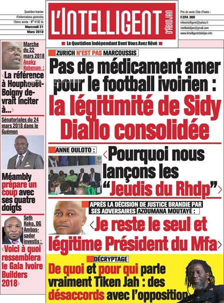 L’intelligent d’Abidjan N° 4150