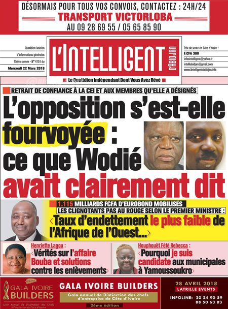 L’intelligent d’Abidjan N° 4151
