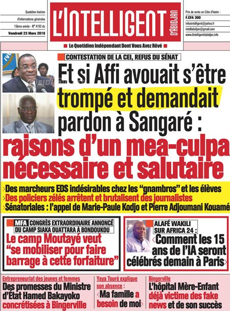 L’intelligent d’Abidjan N° 4152