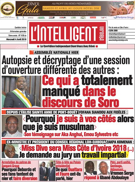 L’intelligent d’Abidjan N° 4159