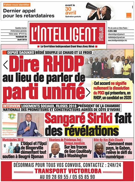 L’intelligent d’Abidjan N° 4171