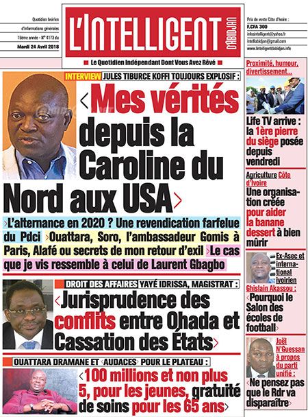 L’intelligent d’Abidjan N° 4173