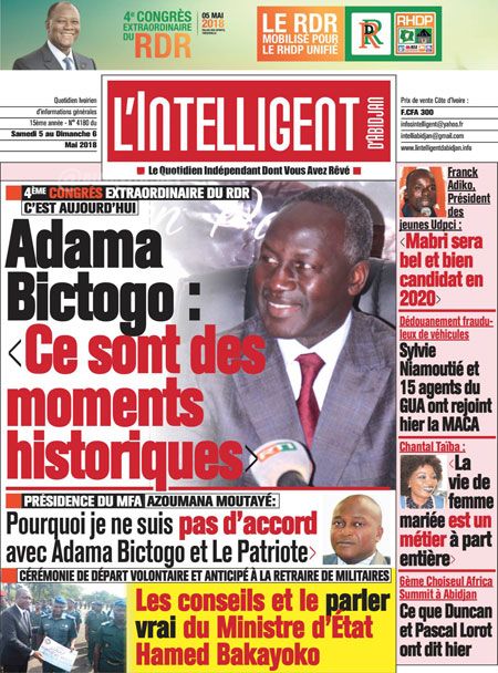 L’intelligent d’Abidjan N° 4180