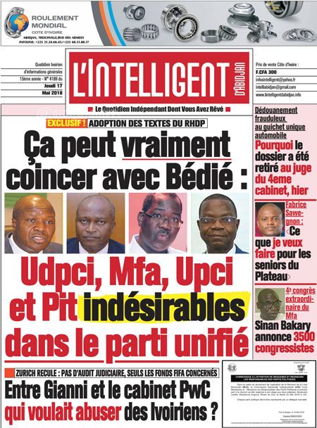 L’intelligent d’Abidjan N° 4189
