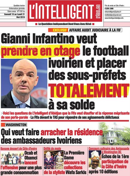 L’intelligent d’Abidjan N° 4191