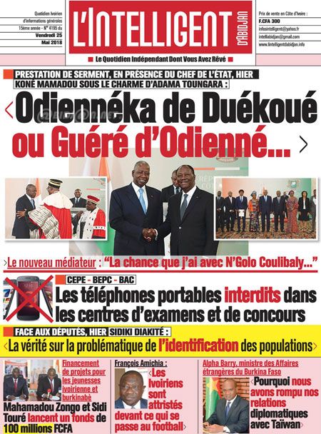 L’intelligent d’Abidjan N° 4195