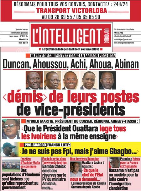 L’intelligent d’Abidjan N° 4197