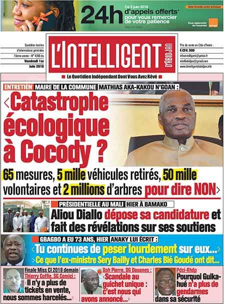 L’intelligent d’Abidjan N° 4200