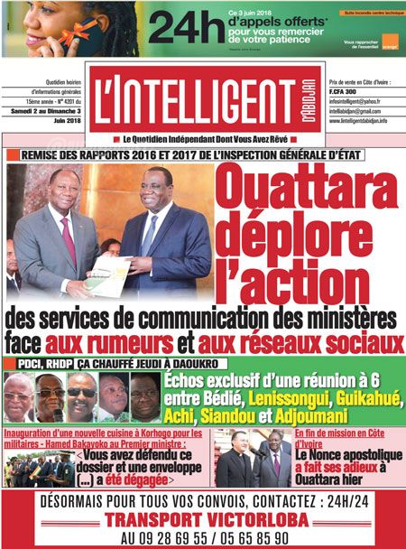 L’intelligent d’Abidjan N° 4201