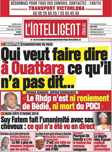L’intelligent d’Abidjan N° 4202