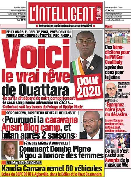 L’intelligent d’Abidjan N° 4204