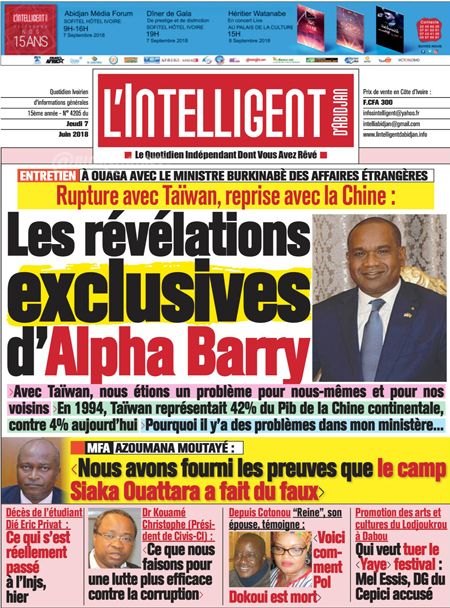 L’intelligent d’Abidjan N° 4205