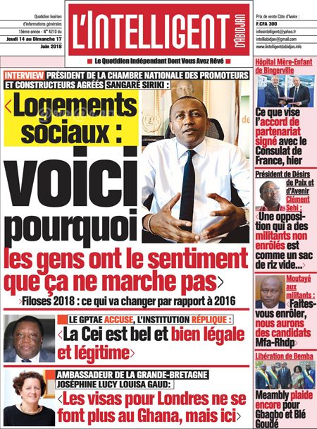 L’intelligent d’Abidjan N° 4210