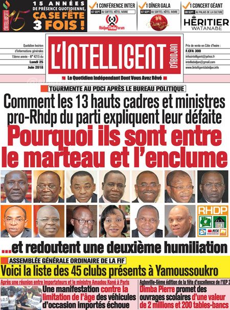 L’intelligent d’Abidjan N° 4215