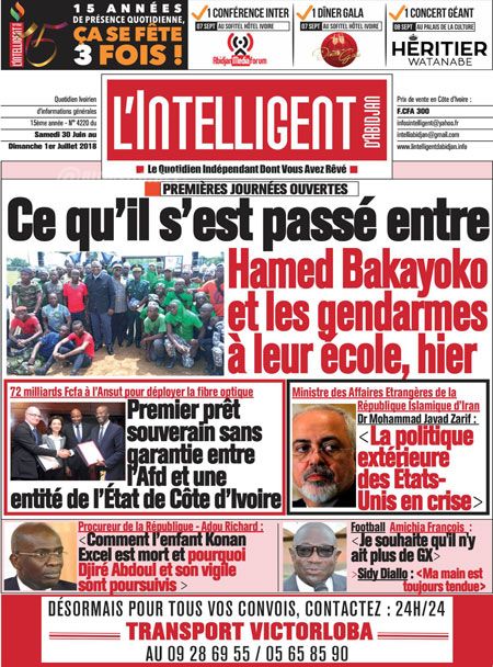L’intelligent d’Abidjan N° 4220