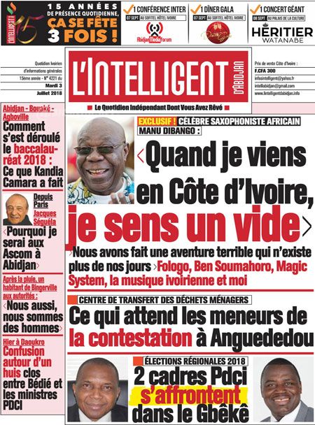 L’intelligent d’Abidjan N° 4221