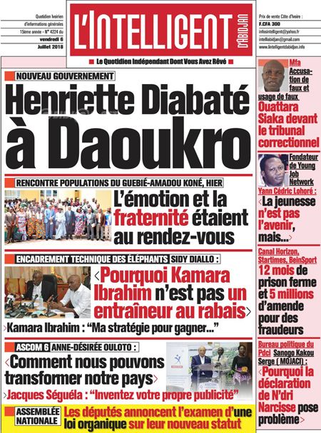 L’intelligent d’Abidjan N° 4224