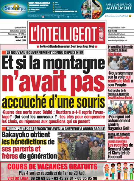 L’intelligent d’Abidjan N° 4228
