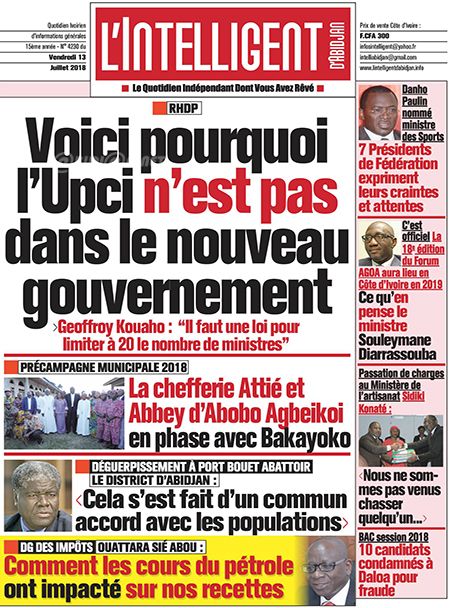 L’intelligent d’Abidjan N° 4230