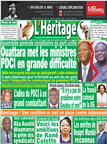 L’Héritage N° 122